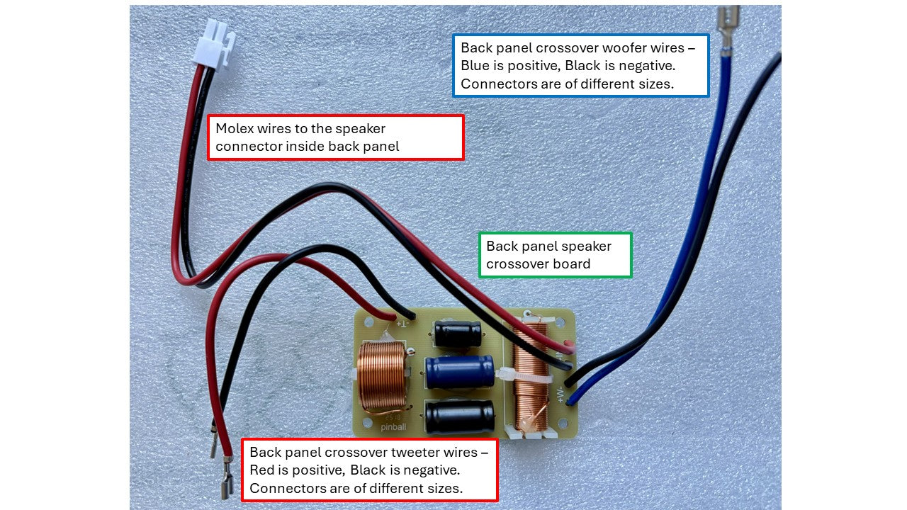 Stern Pinball Speaker System Upgrade Kit